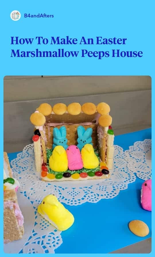 Easter Marshmallow Peeps House