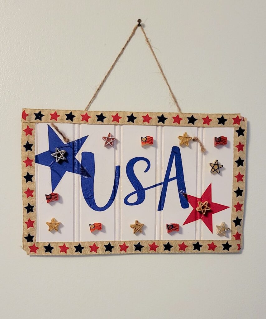 USA sign