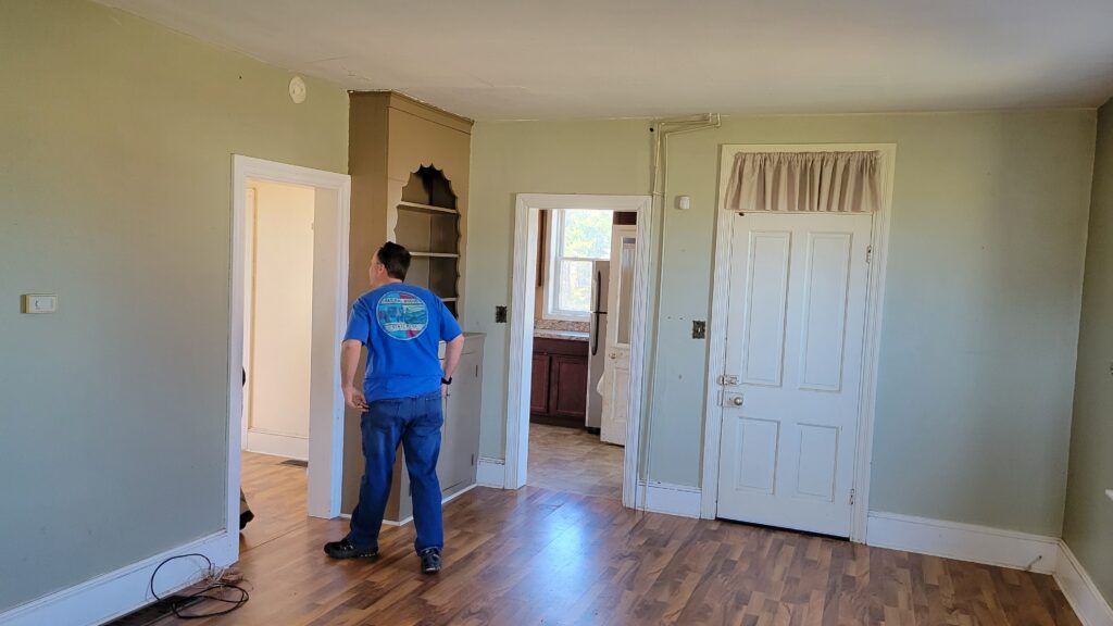 old house interior