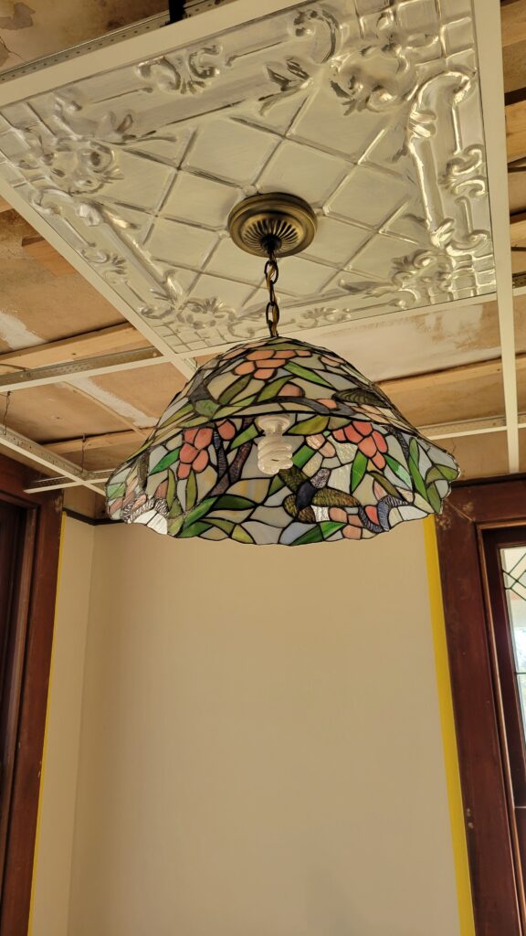 stained glass light