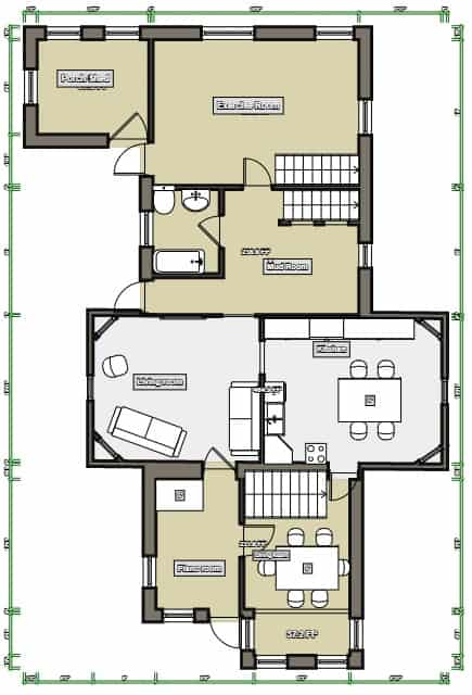 1st floor layout