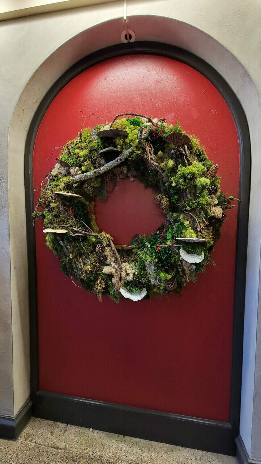 mossy wreath