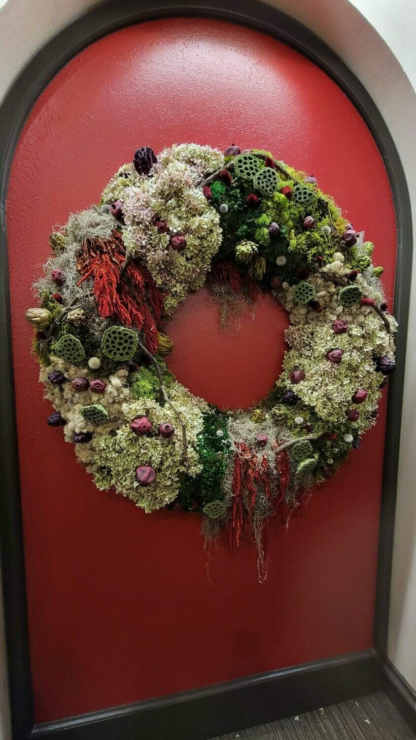 mossy wreath