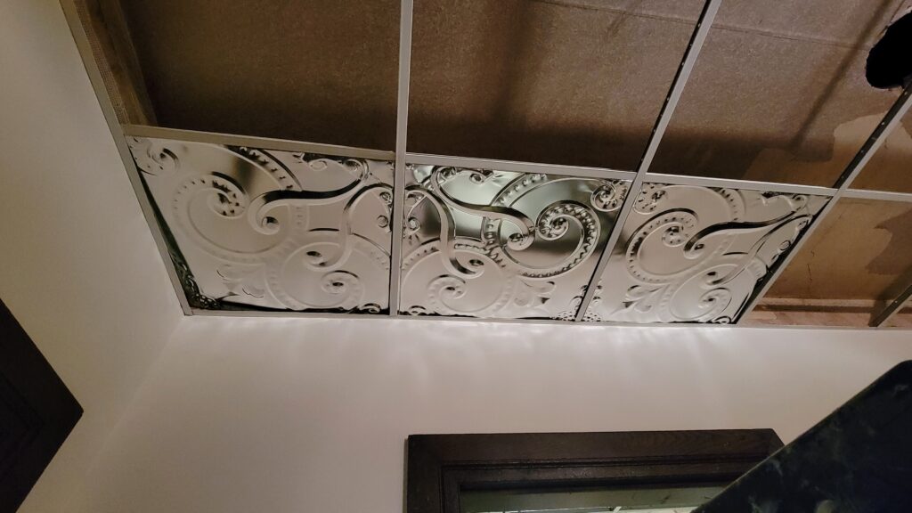 false ceiling makeover