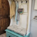 styled hall bench