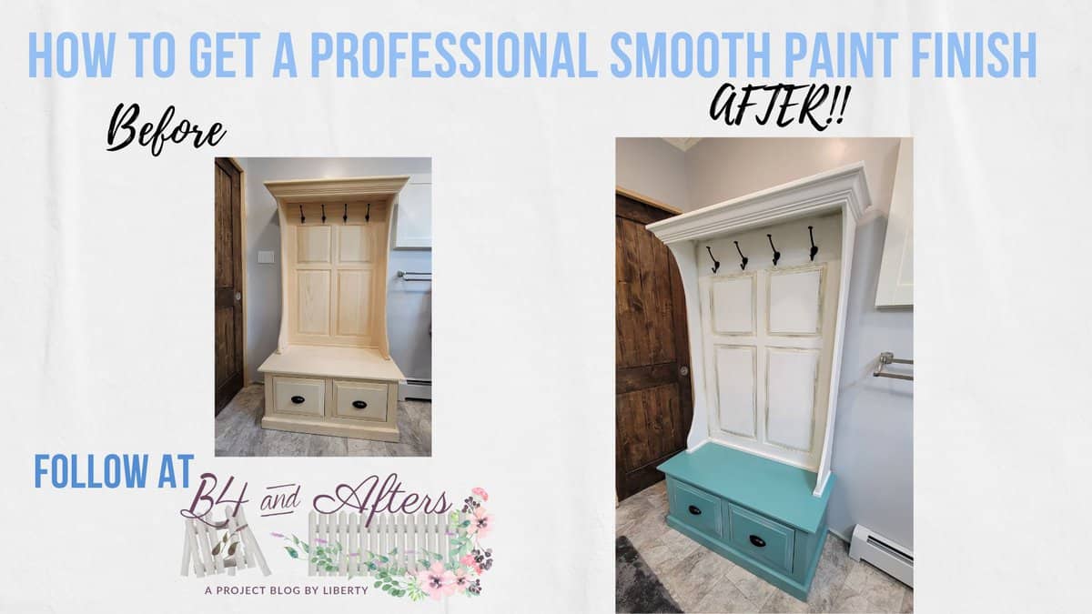 How to Get a Professional Smooth Paint Finish B4 and Afters