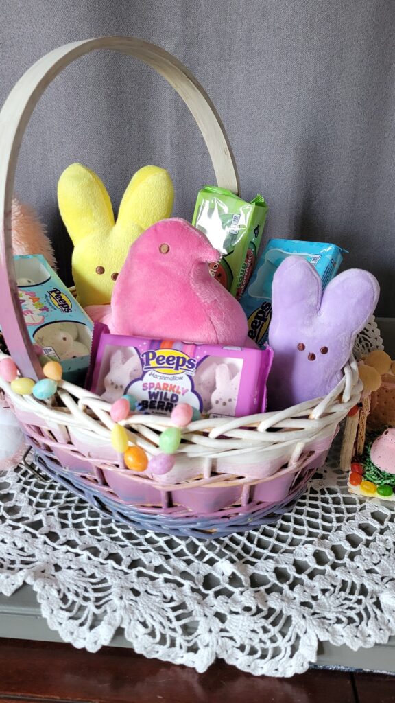 Peeps Easter basket