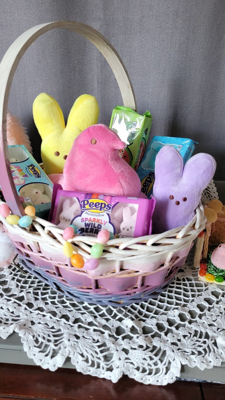 How to Paint an Ombre Easter Basket