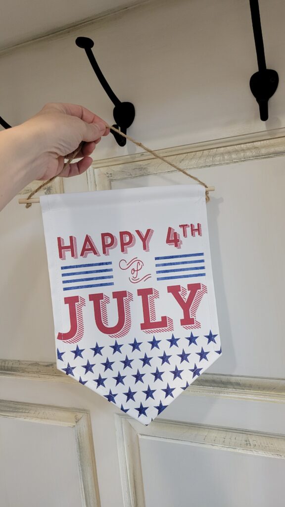 4th of July banner