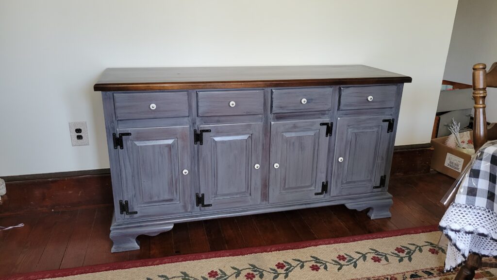 weather gray wash furniture finish