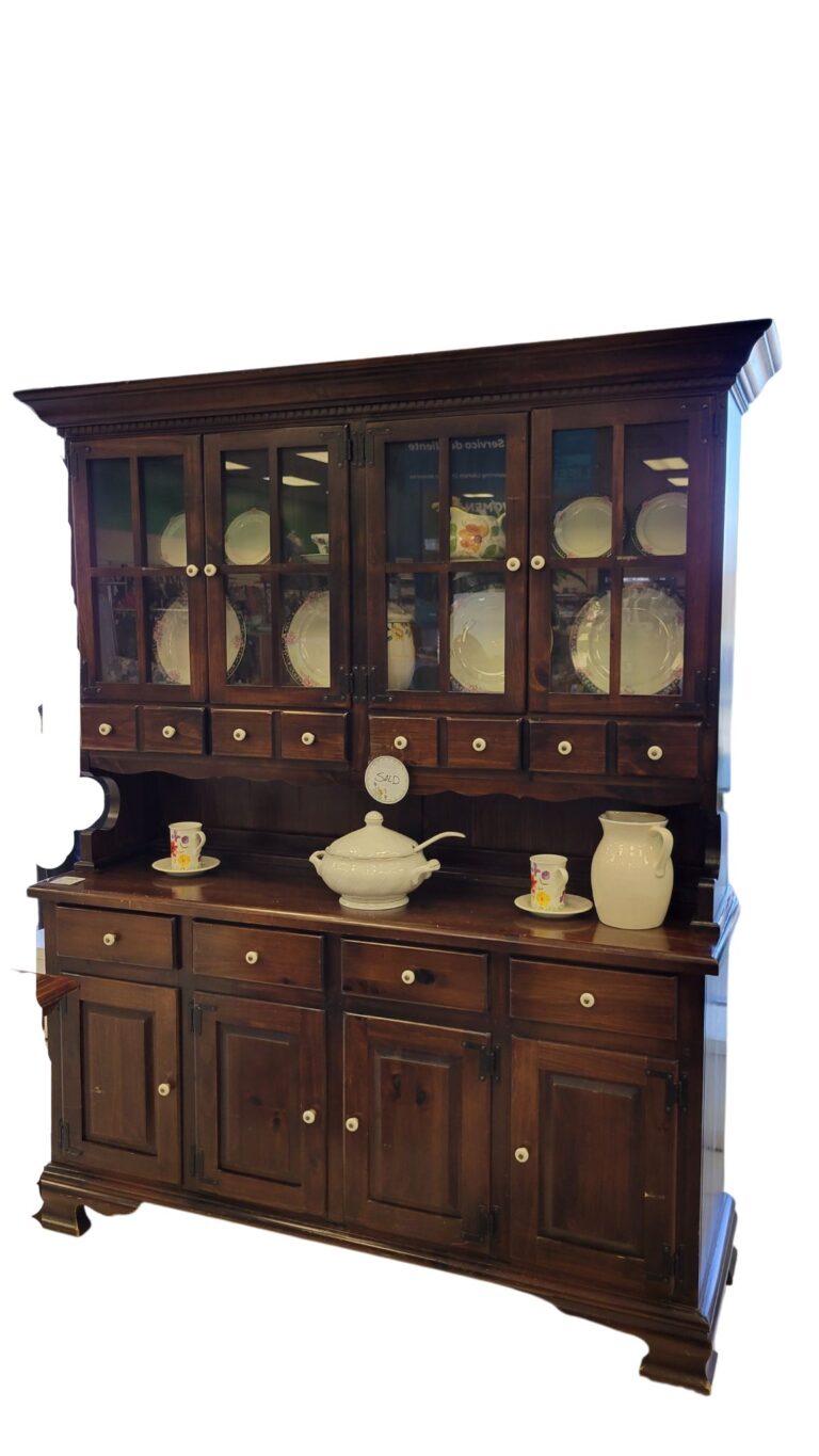 How I Painted a Hutch with Black Dog Salvage Paint Part 1 B4 and Afters