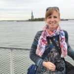 me with my statue of Liberty in the distance