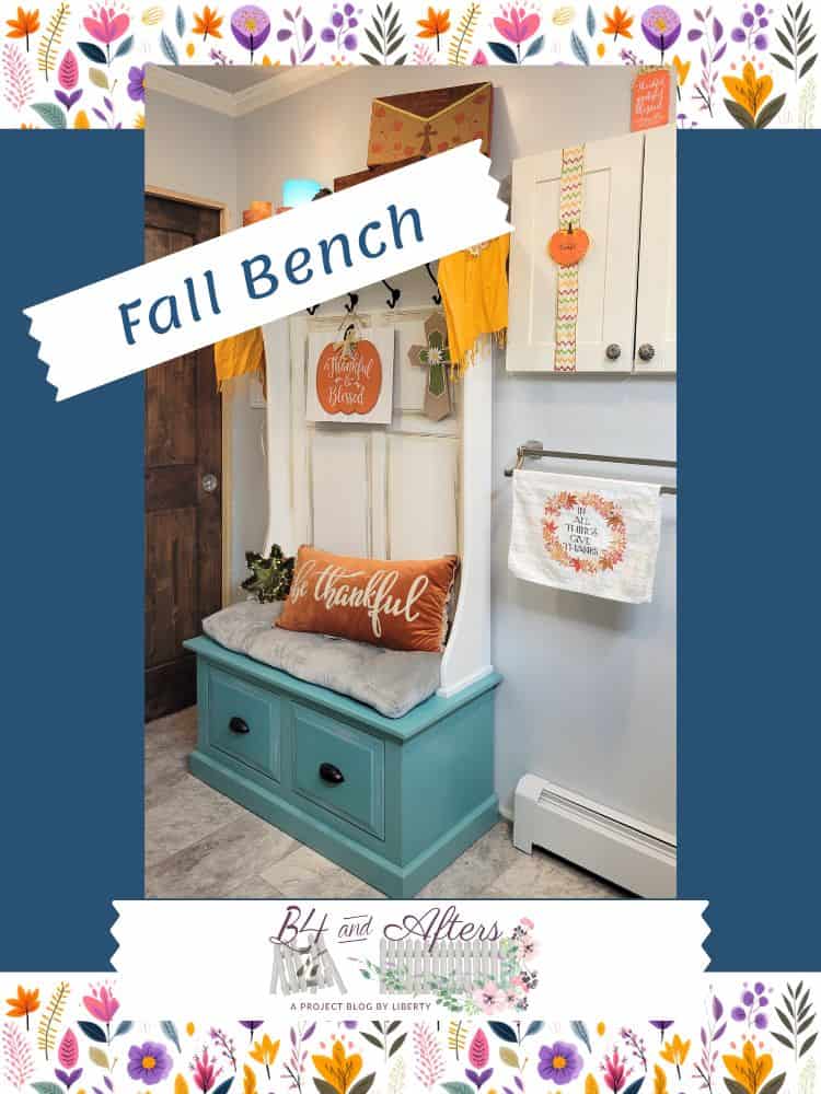 Hall Bench for Fall