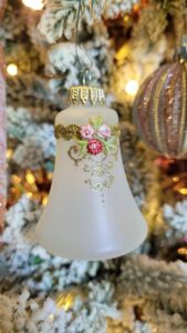 vintage bell Christmas ornamen