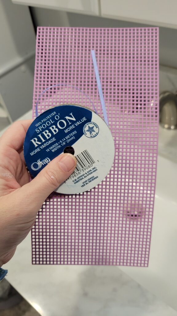 spool of thin ribbon