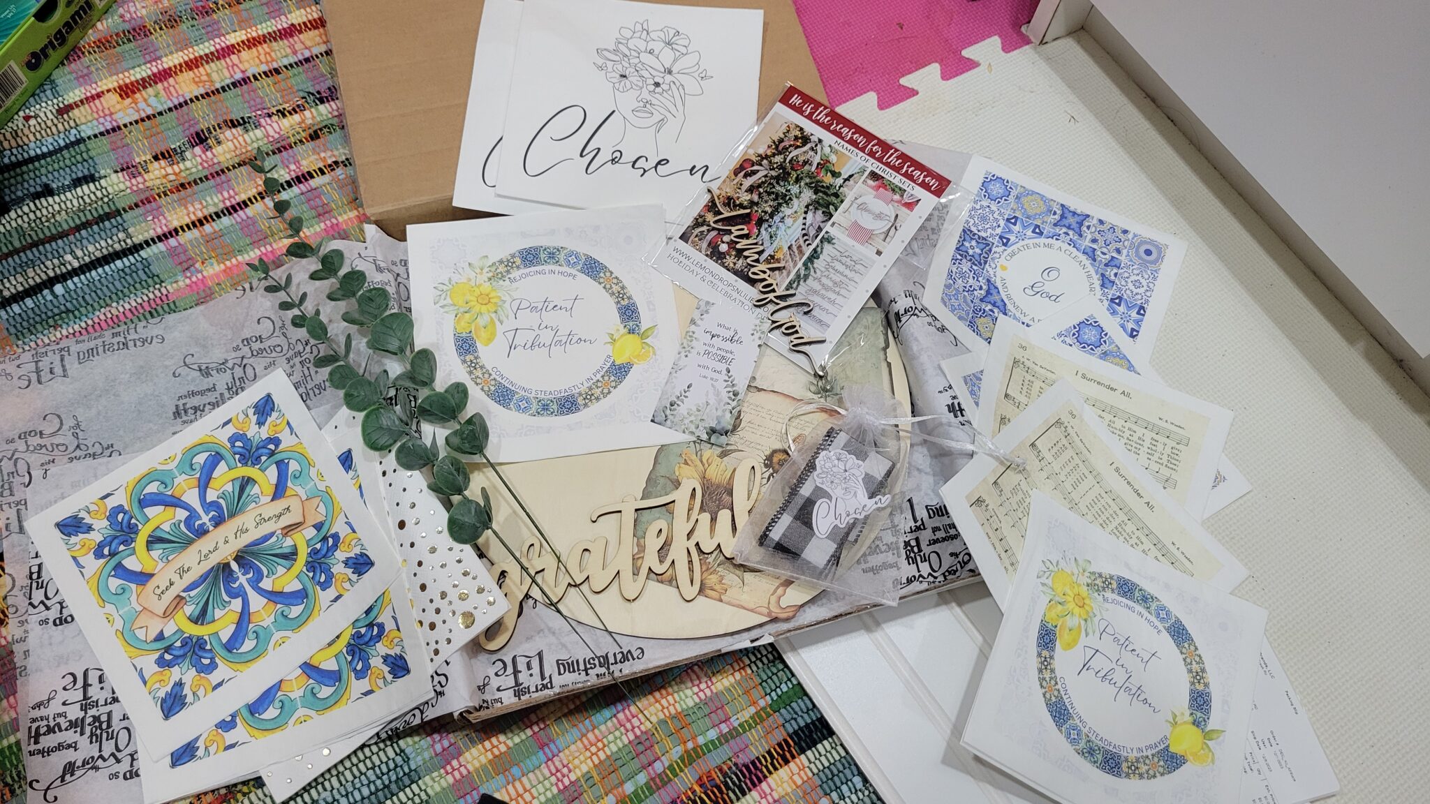 Mod Podge Napkin Sign – B4 and Afters