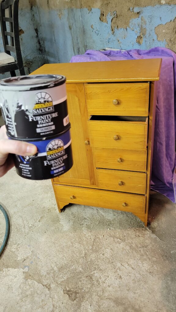 Black Dog Salvage paint cans