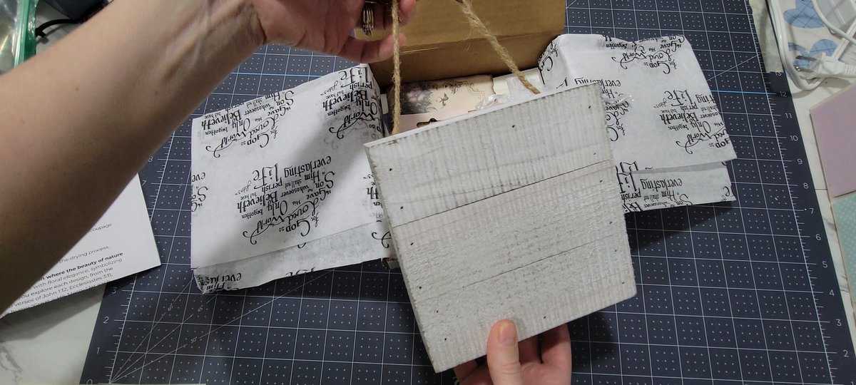 Easy Mod Podge Sign – B4 and Afters