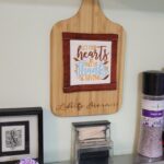 fall cutting board decor