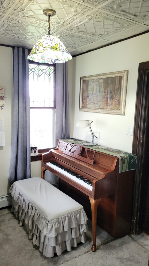 New piano