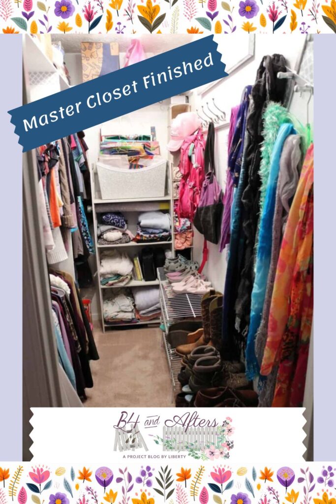 Master Closet Finished