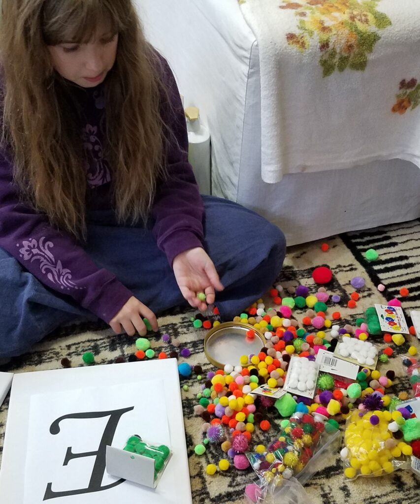 choosing pom pom colors
