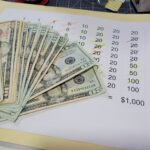 money and saving envelope