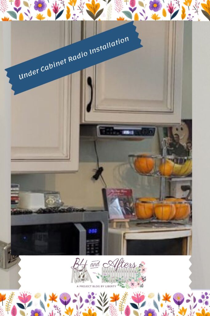 under cabinet radio