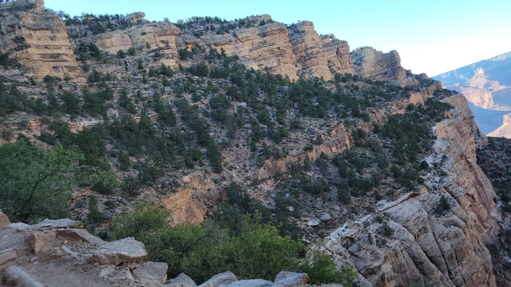 Grand Canyon from Bright Angel trail