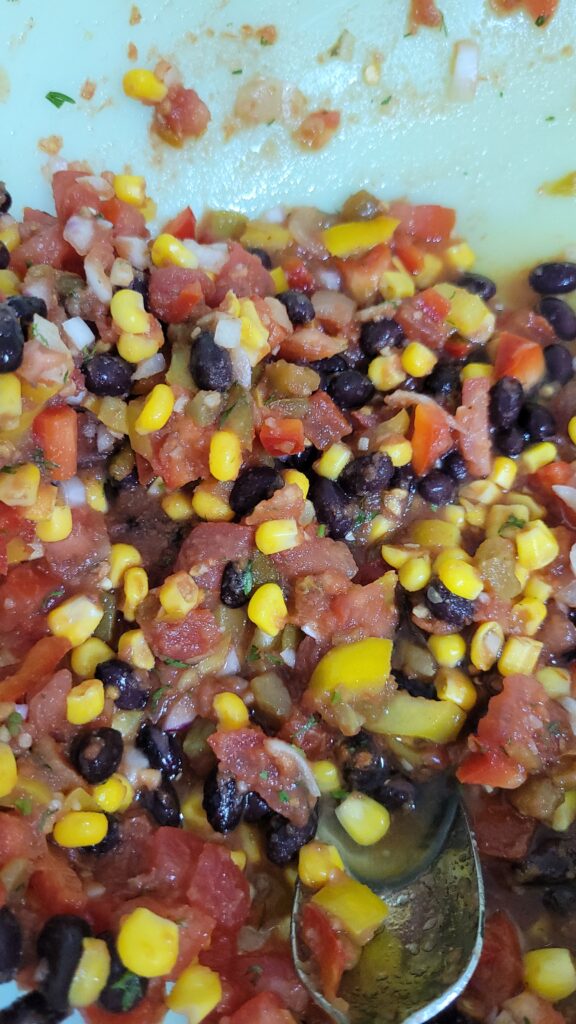 fresh garden salsa