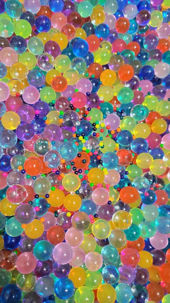 wet and dry orbeez