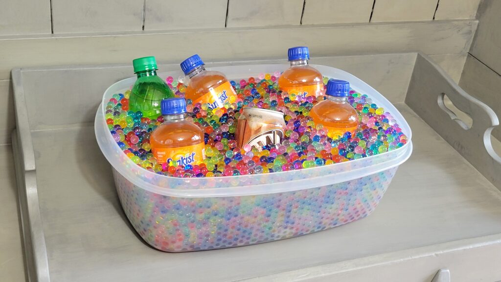 soda in orbeez